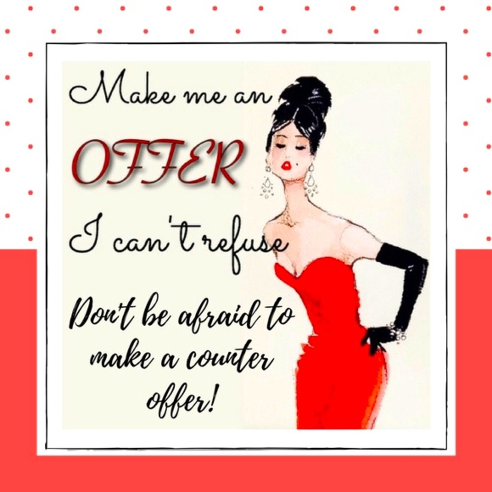 🌻 Make on offer!! Don’t like my offer? Counter! Let’s negotiate!! 🌻